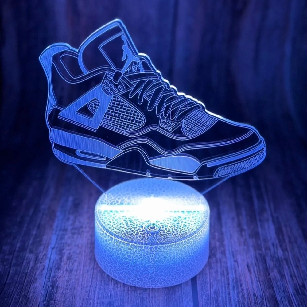 3D Sneaker LED Night Light